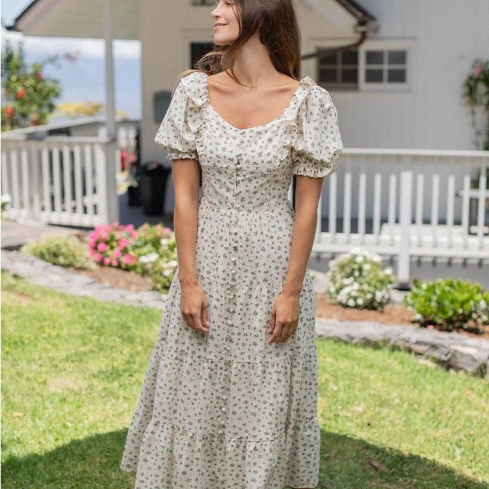 Neuflora’s Dahlia Dress, 100% cotton.